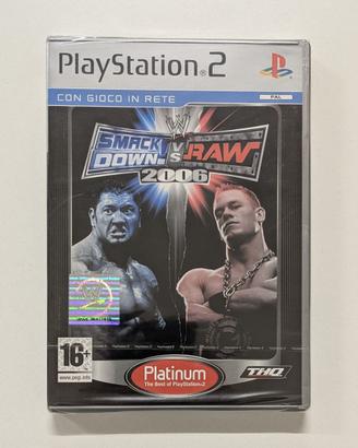 WWE SmackDown! vs Raw 2006 - PS2 - Nuovo