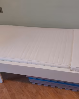 Letto IKEA SLÄKT allungabile 80x200 + materasso