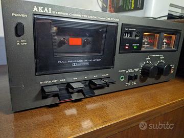 Registratore cassette Akai CS-703D da revisionare