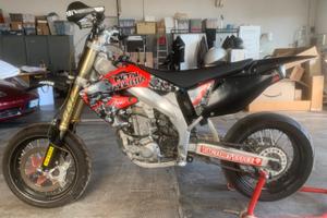 Honda crf 450 motard SOLO PISTA no targa