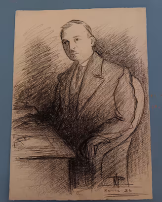 Nicolò Pirroda disegno matita su carta 