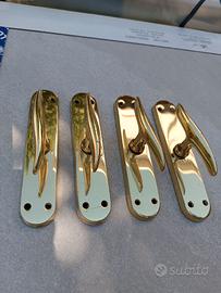 Maniglie per finestre in ottone