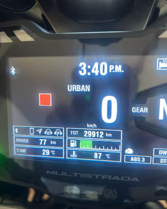 Multistrada 1200 dvt   Versione S anno imm.11/2017