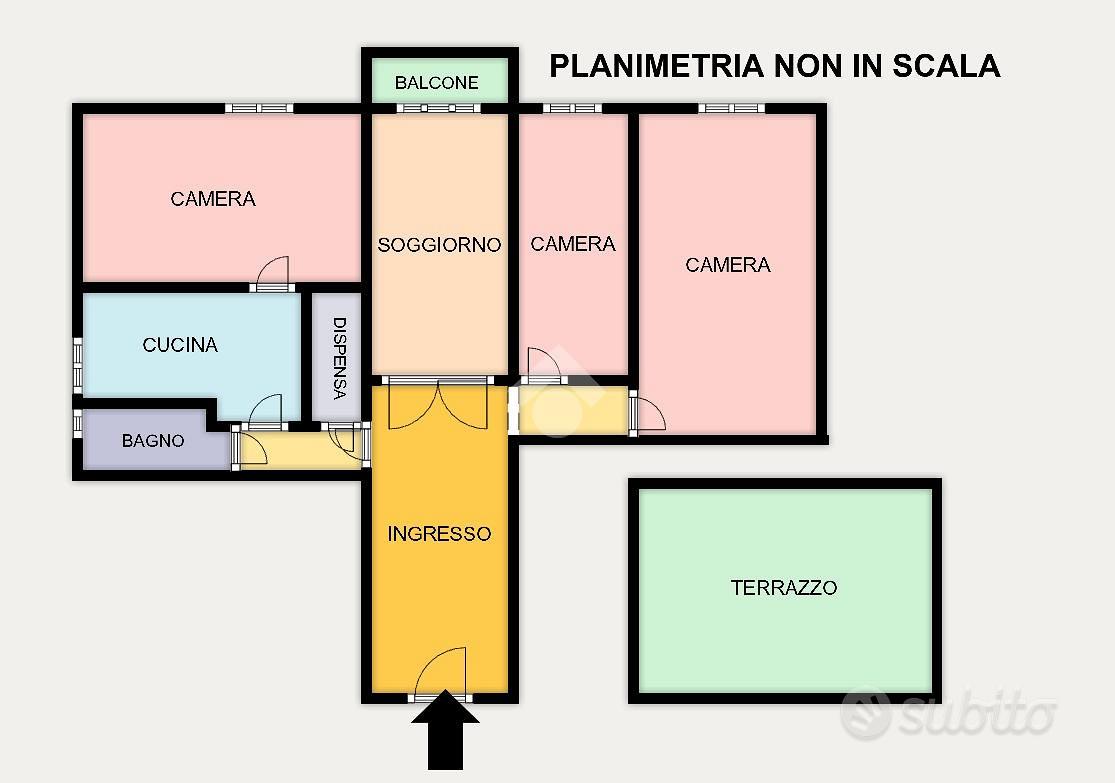 Apartment in Genova, San Fruttuoso, Bassa Val Bisagno - Vista 3