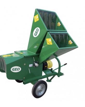 Cippatrice con doppia tramogg geo eco 19 per tratt