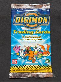 Bustina vintage anno 1999 Digimon