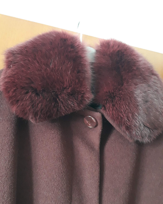 Cappotto pura lana vergine taglia 52