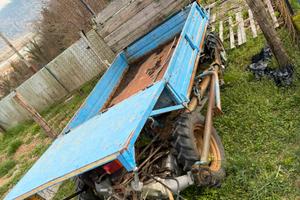 Motofalciatrice diesel bcs e carrello funzionante