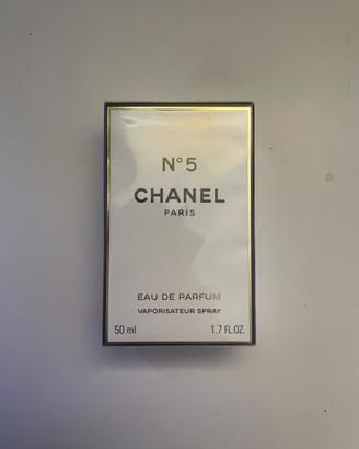 Chanel N°5 Eau de Parfum 50ml NUOVO sigillato