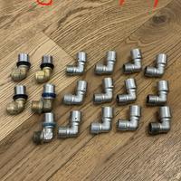 Set 17 curve NUOVE multistrato 26x3/4 a pressare
