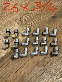 Set 17 curve NUOVE multistrato 26x3/4 a pressare