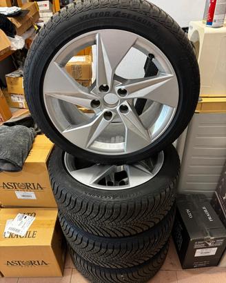 4X CERCHI E GOMME 4STAGIONI AUDI A3 8V 8Y S-LINE 1