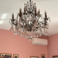 lampadario di cristallo 