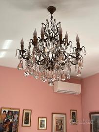 lampadario di cristallo 