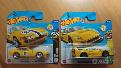 Hot wheels lotto 2 modelli Ferrari anno 2025