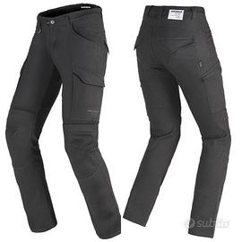 PANTALONE MOTO SPIDI J76 CARGO UOMO NERO TESSUTO C