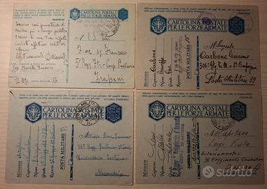 Cartoline postali militari italiane posta militare