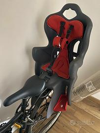 Seggiolino bici posteriore per bambini
