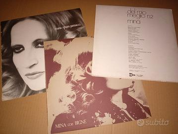 Lotto 3 Lp 33 giri Mina