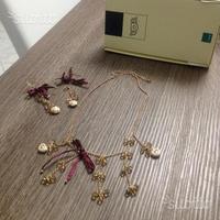 Collana e orecchini thun