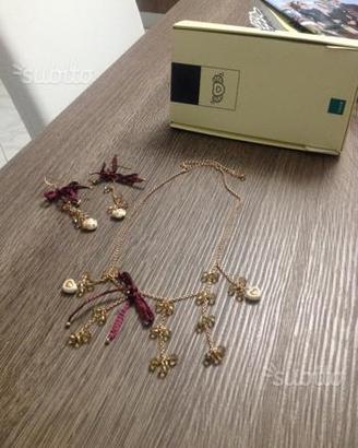 Collana e orecchini thun