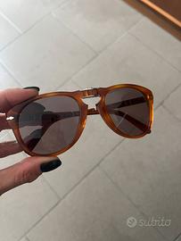 Persol Steve Mc Queen lente grigio viola
