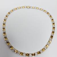 Girocollo oro 18 kt brillanti ct. 2.40 Chimento P