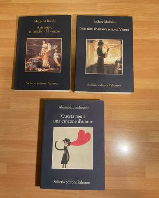 Set Doody/Molesini/Robecchi Edizioni Sellerio 10€