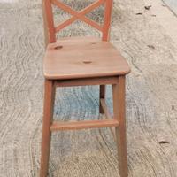 Sedia bambino/a in legno