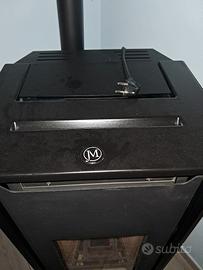 STUFA A PELLET JOLLY MEC 10KW PADDY NERA