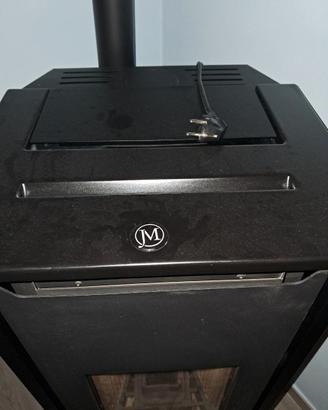 STUFA A PELLET JOLLY MEC 10KW PADDY NERA