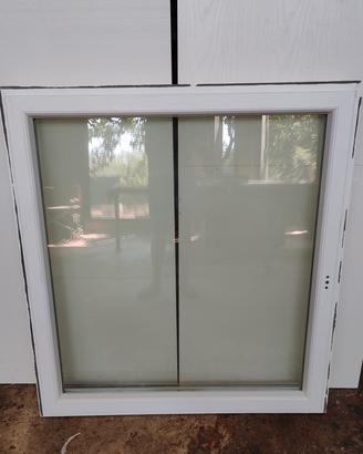 finestra pvc bianco venato 1 anta sx 119.5x130