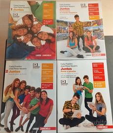 Libri spagnolo per scuola superiore Juntos 1-2