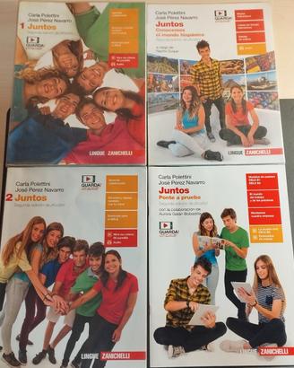 Libri spagnolo per scuola superiore Juntos 1-2