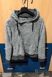 Felpa con cappuccio e cerniera