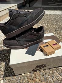 Jordan 1 Low Velvet Brown Travis Scott EU 44