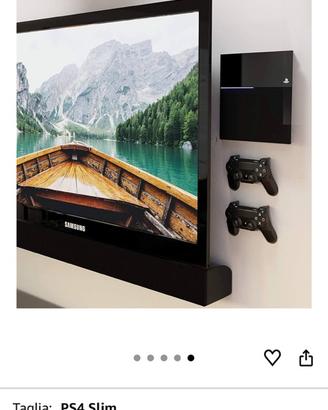 HumanCentric Supporto ps4 slim + 2 per controller