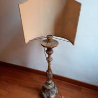due coppie candelieri + lampada candeliere ant. 