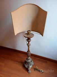 due coppie candelieri + lampada candeliere ant. 