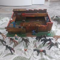 SOLDATINI FORT RIVER DULCOP SUPERCHARLIE PLAYMOBIL