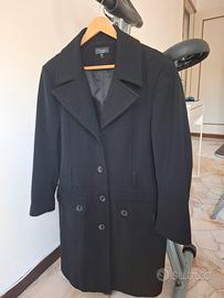 cappotto donna nero