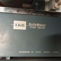 LKB 7801 B KnifeMaker 7801B Lab Microtome 7800 Gla