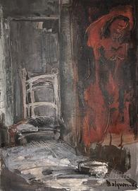 Roberto Malquori - Interno con Nudo (1962)
