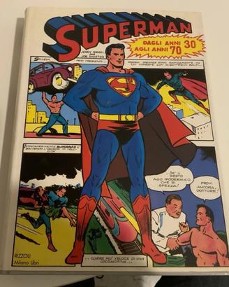 Superman Rizzoli Milano libri 1990