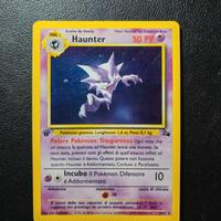 Haunter Holo Prima Edizione - Carte Pokemon Fossil
