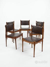 Silvio coppola bernini 6 sedie vintage design