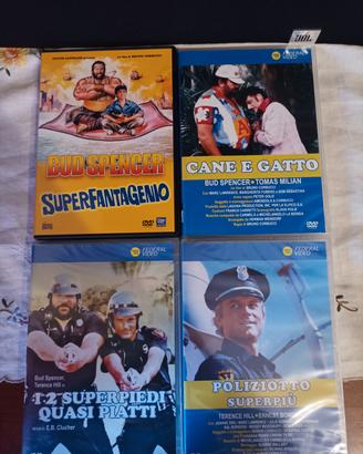4 DVD Bud Spencer e Terence Hill 