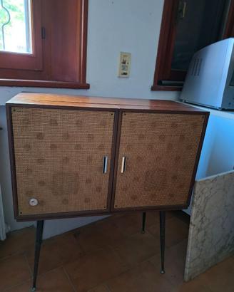 Mobile Stereo Vintage Philco Anni '60 con Giradis