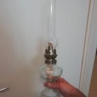 lampada antica ad olio 