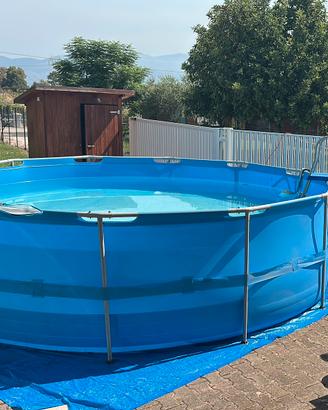 Piscina  tonda 4,5 m diametro h 1,2